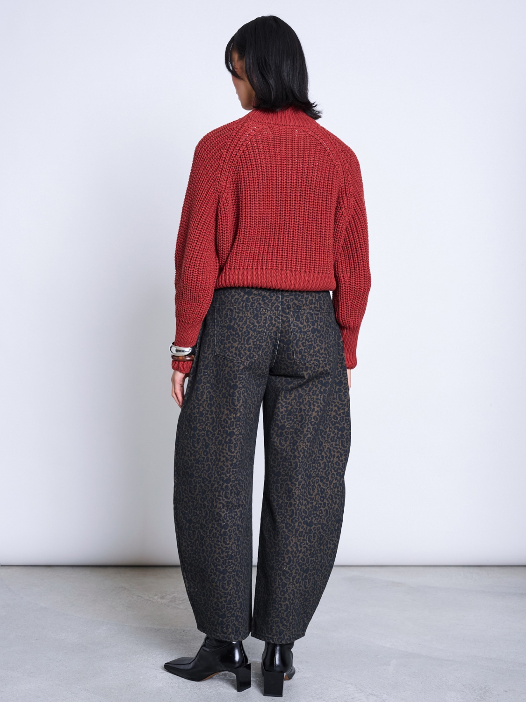 Pullover Jumper Ola mid red Jan 'n June