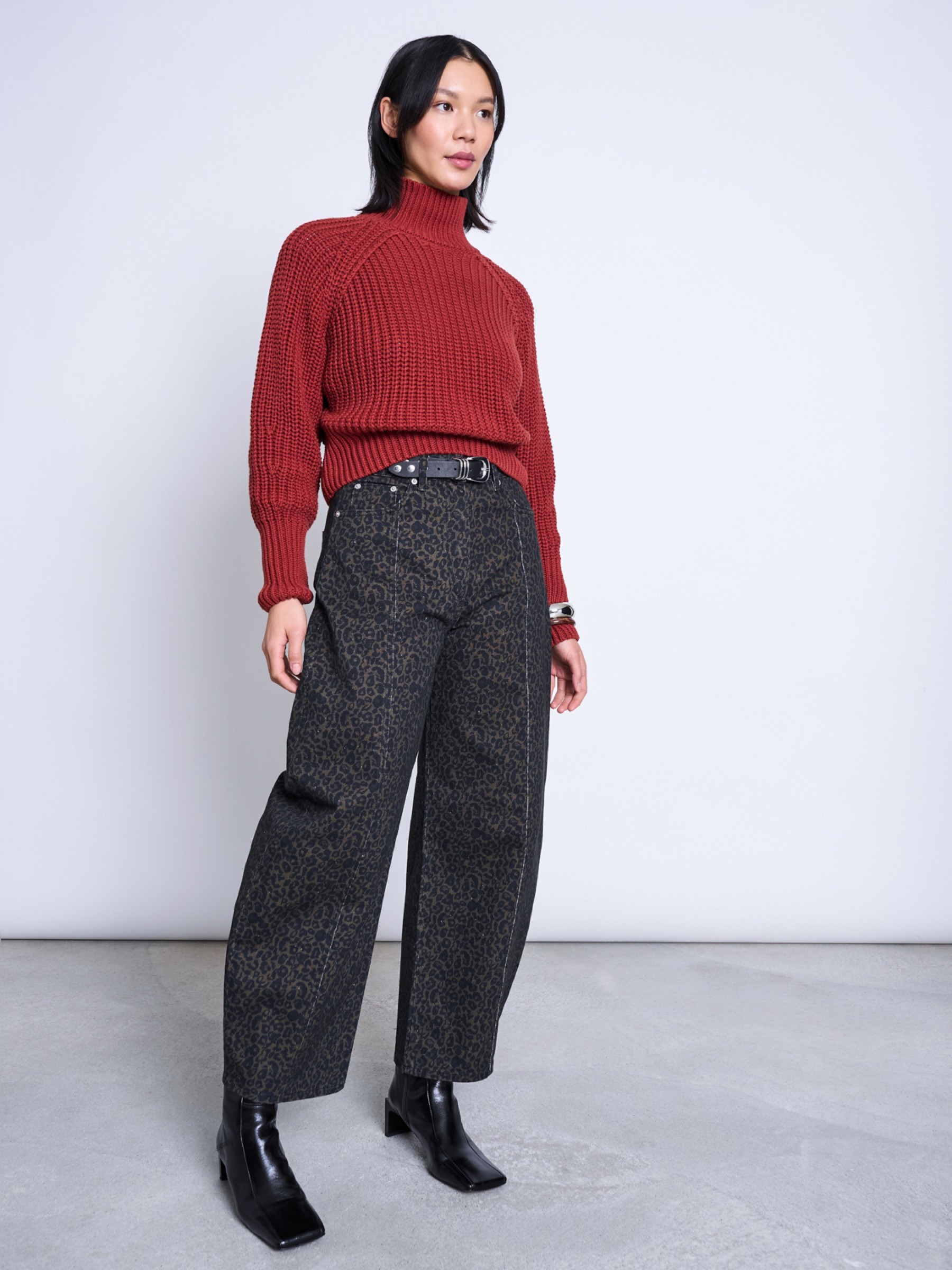 Pullover Jumper Ola mid red Jan 'n June
