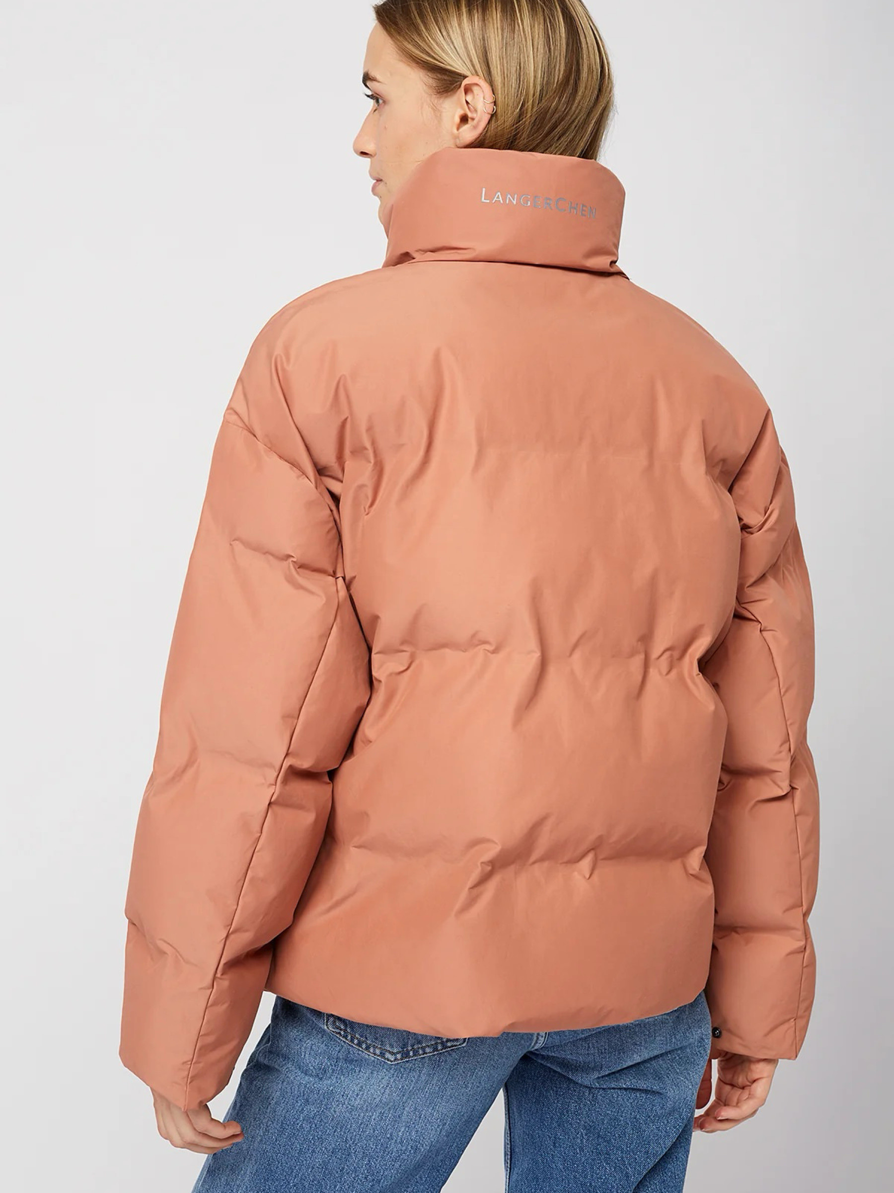 Jacke Jacket Shelton rosewood LangerChen