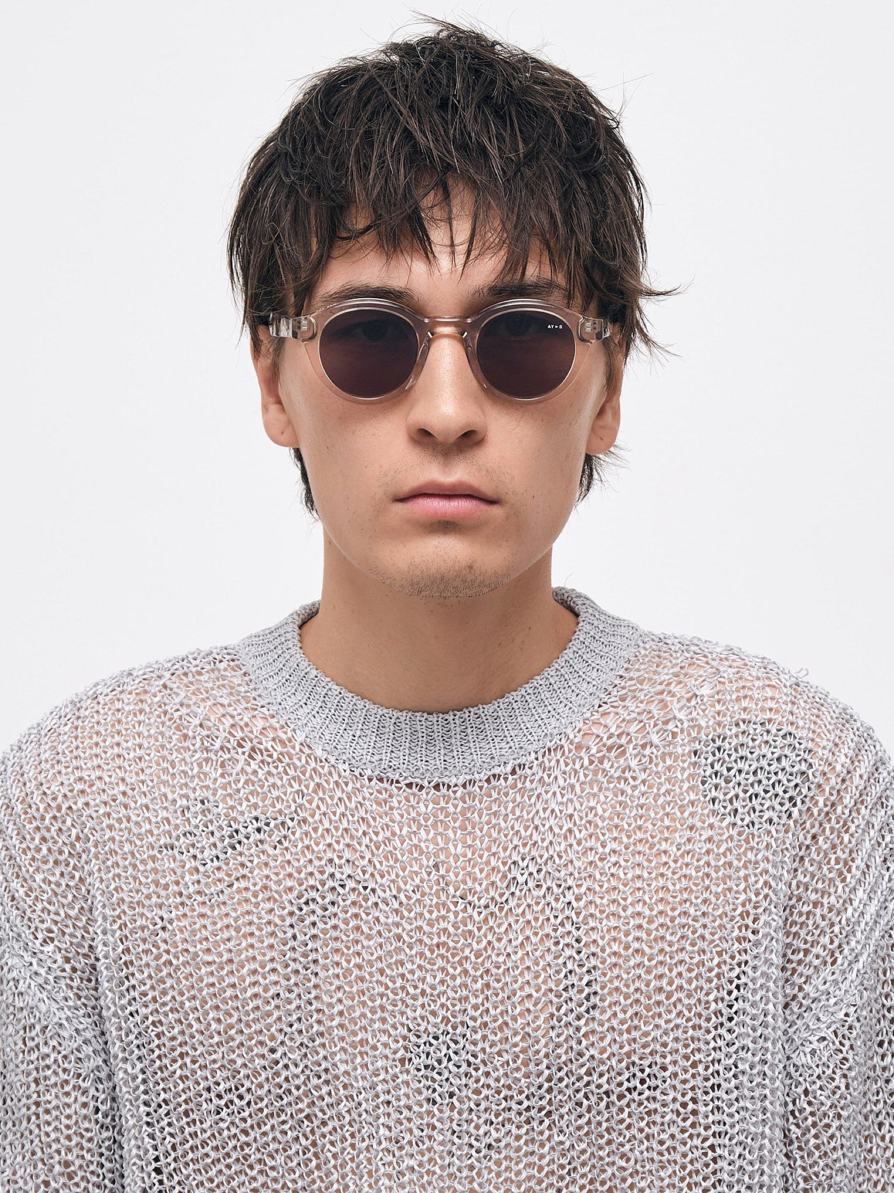 Sonnenbrille Noble transparent sand Ay Studios