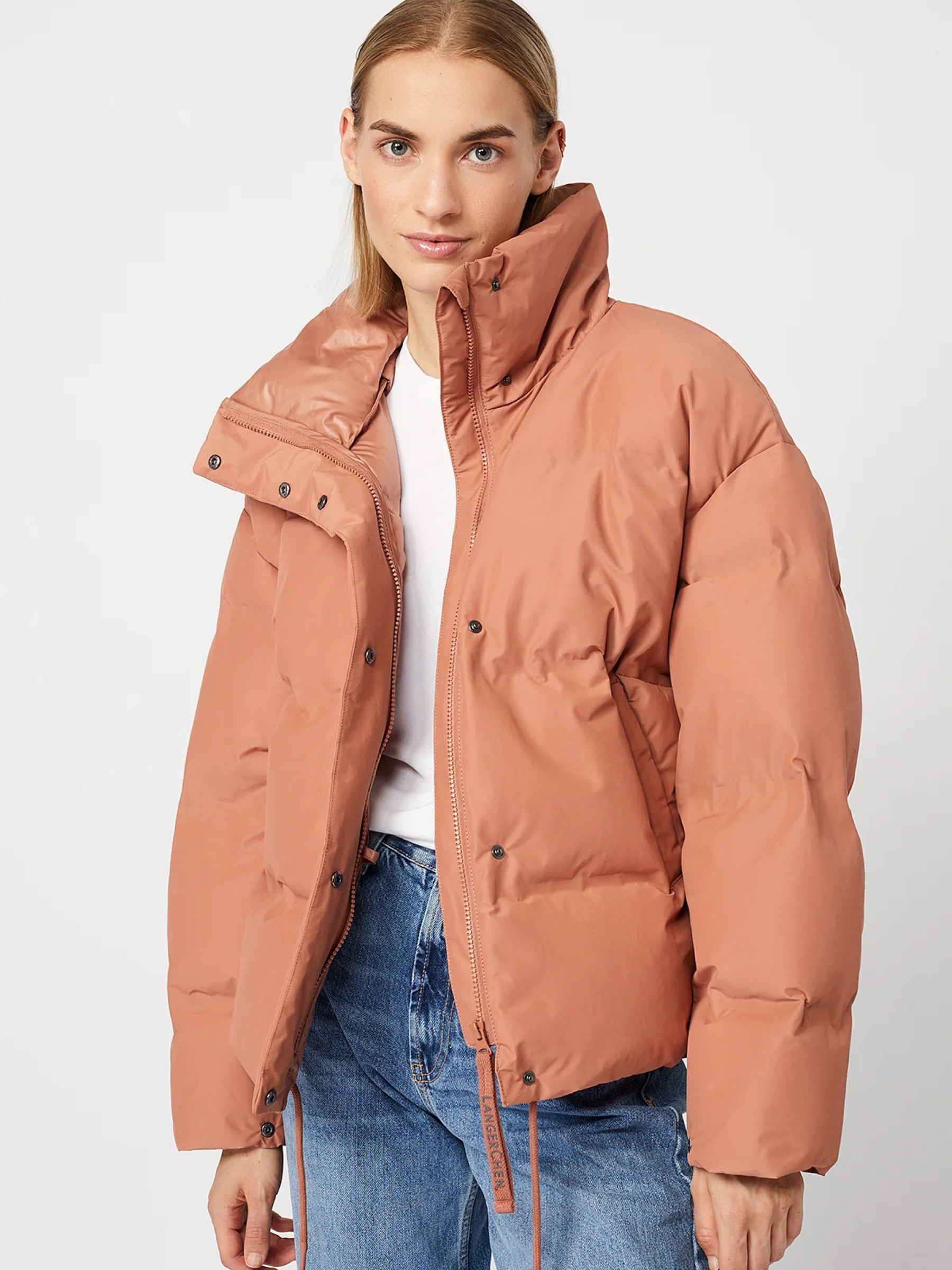 Jacke Jacket Shelton rosewood LangerChen