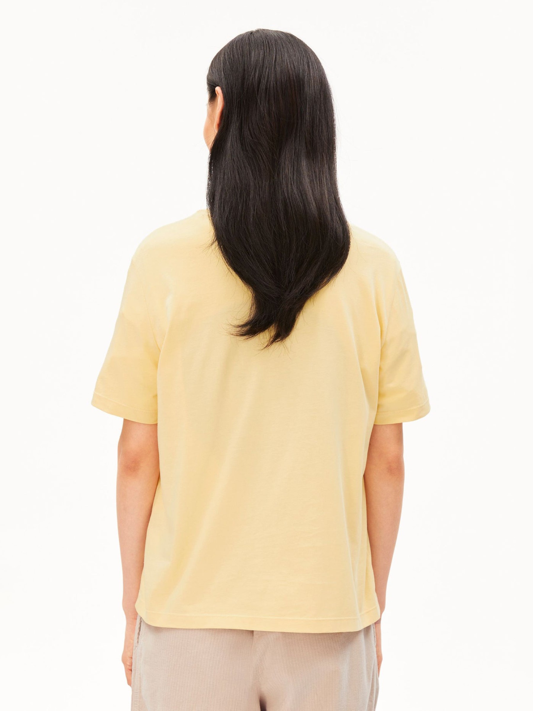 T-Shirt Lualaa golden hay Armedangels