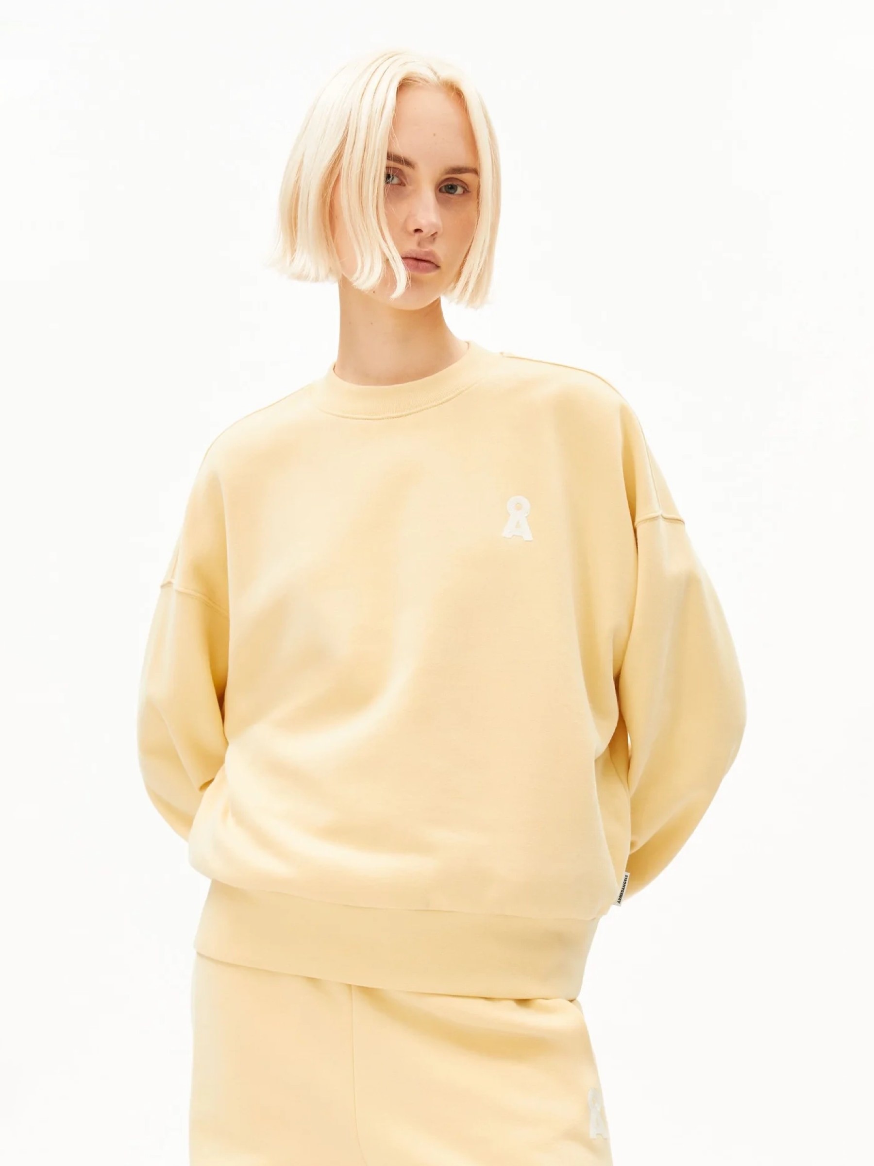 Pullover Iconic A Alizaa golden hay Armedangels