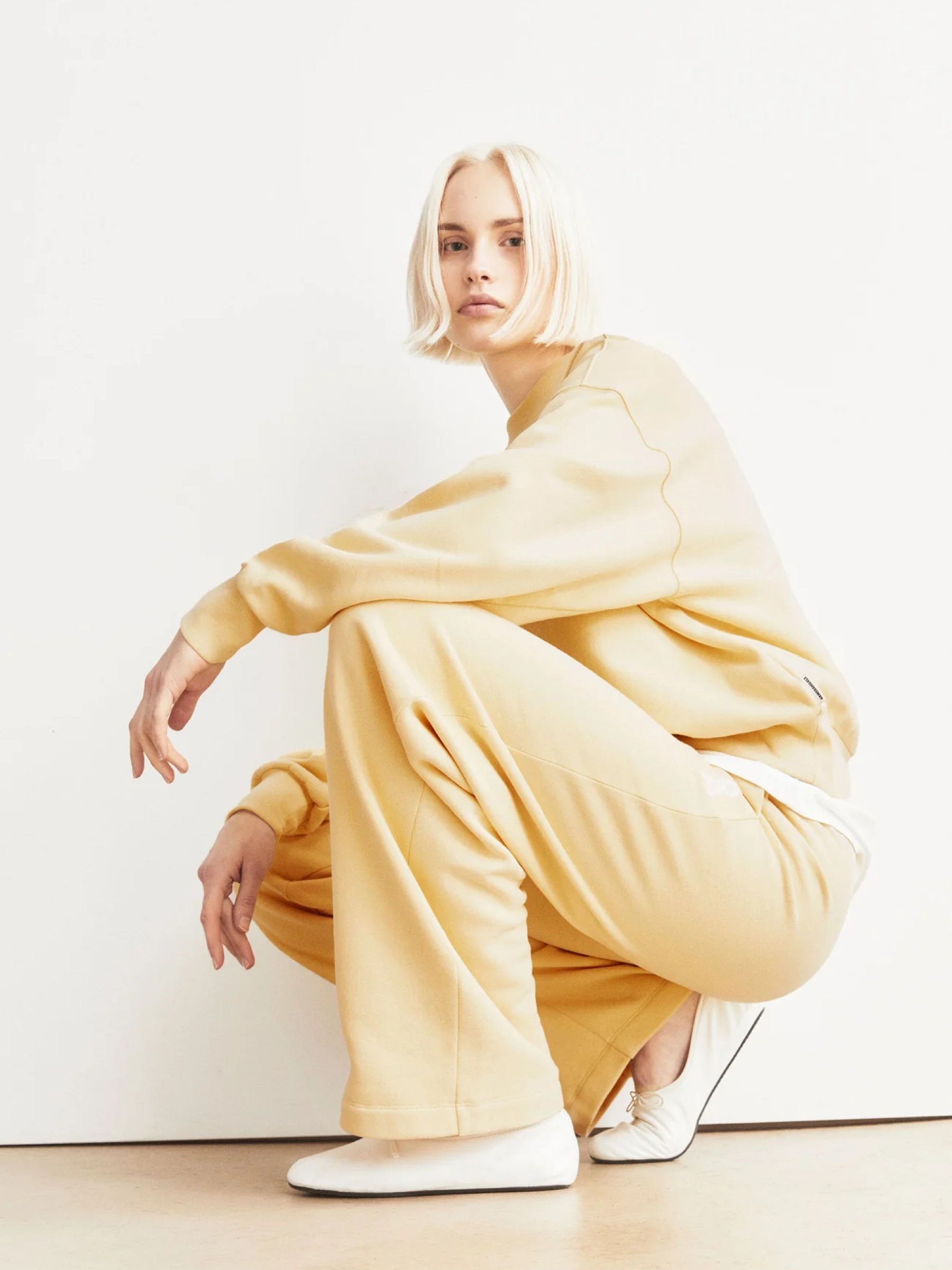 Pullover Iconic A Alizaa golden hay Armedangels