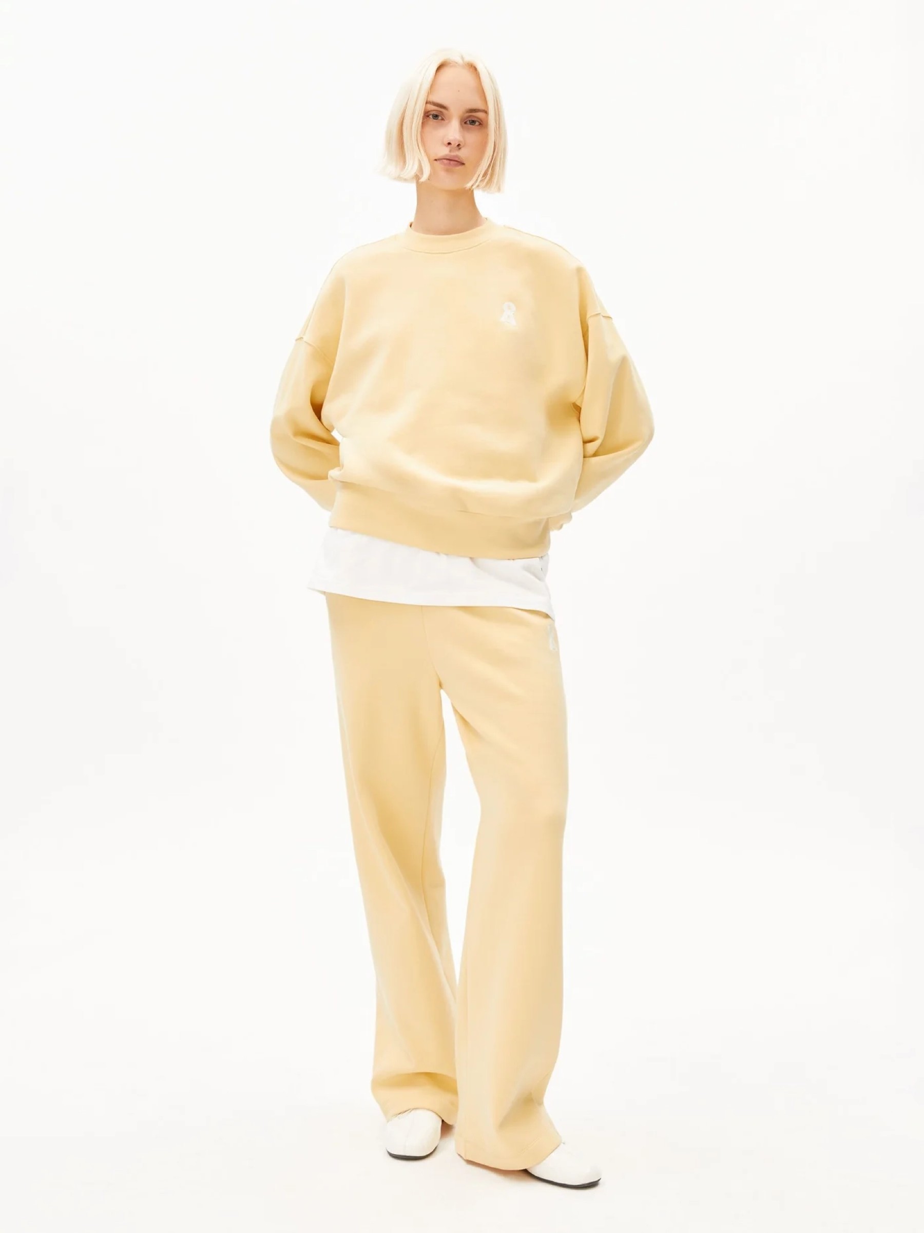Pullover Iconic A Alizaa golden hay Armedangels