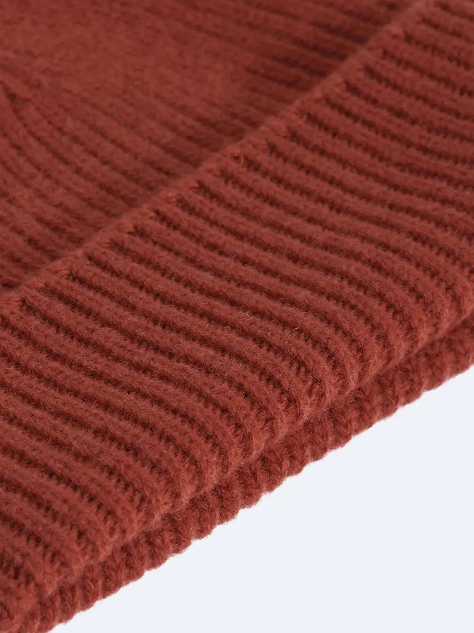 Mütze Beanie Wool Rapos chili Carpasus