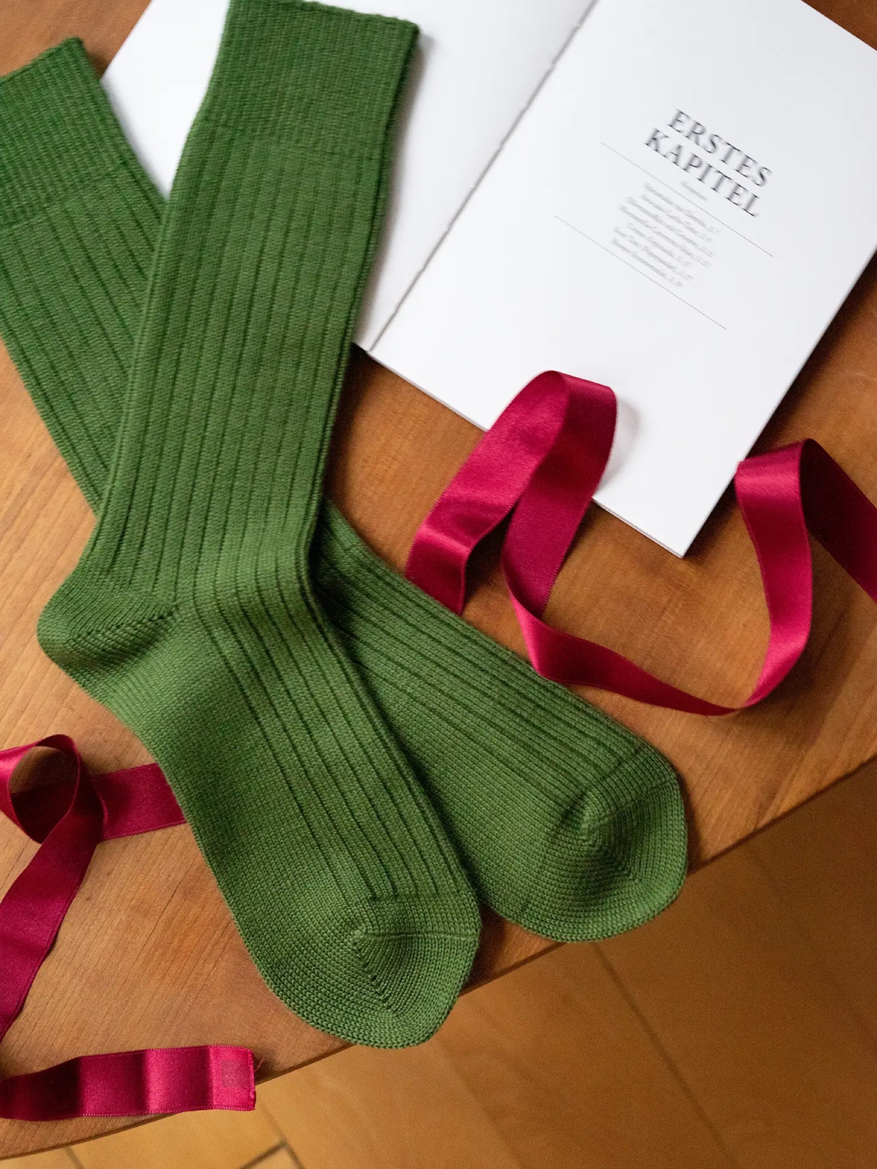 Socken Socks Wool Montanha olive Carpasus