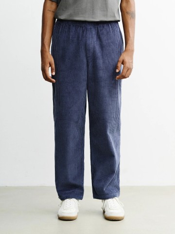 Hose Cord Wide Pant ash blue Rotholz