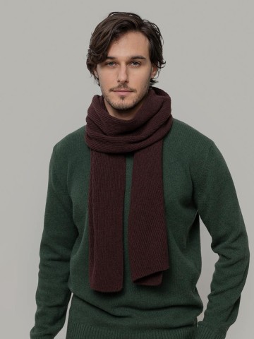 Schal Federico brown caffé Rifo