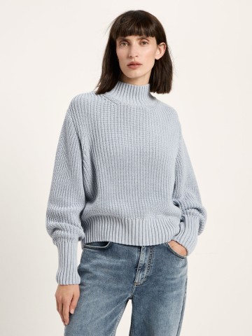 Pullover Grobstrickpullover skyway melange Lanius