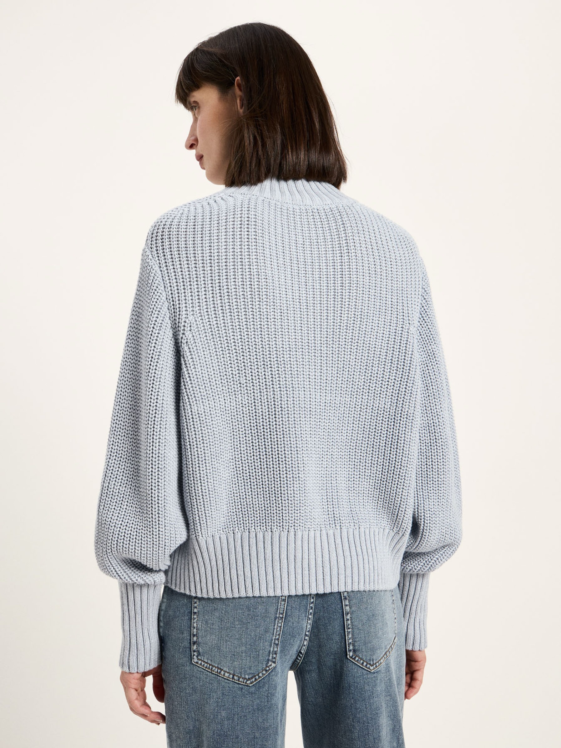 Pullover Grobstrickpullover skyway melange Lanius
