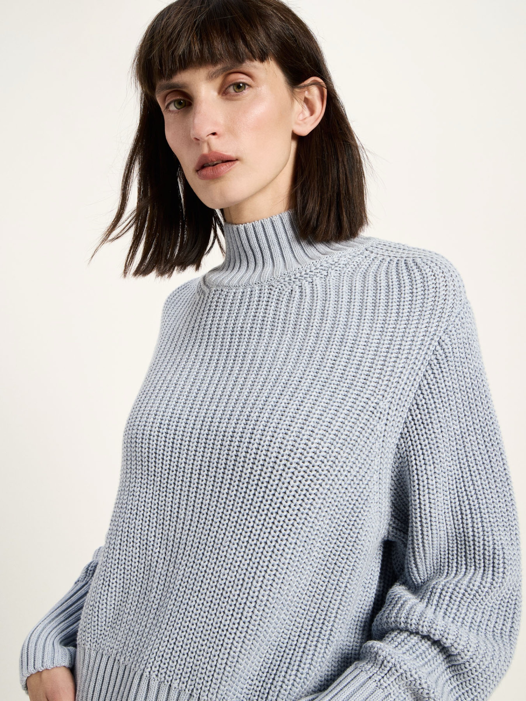 Pullover Grobstrickpullover skyway melange Lanius