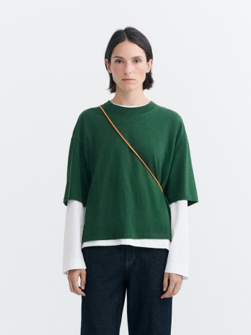 T-Shirt Lena Tee green Thinking Mu