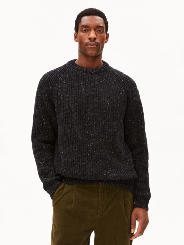 Pullover Kiaano Tweed black Armedangels