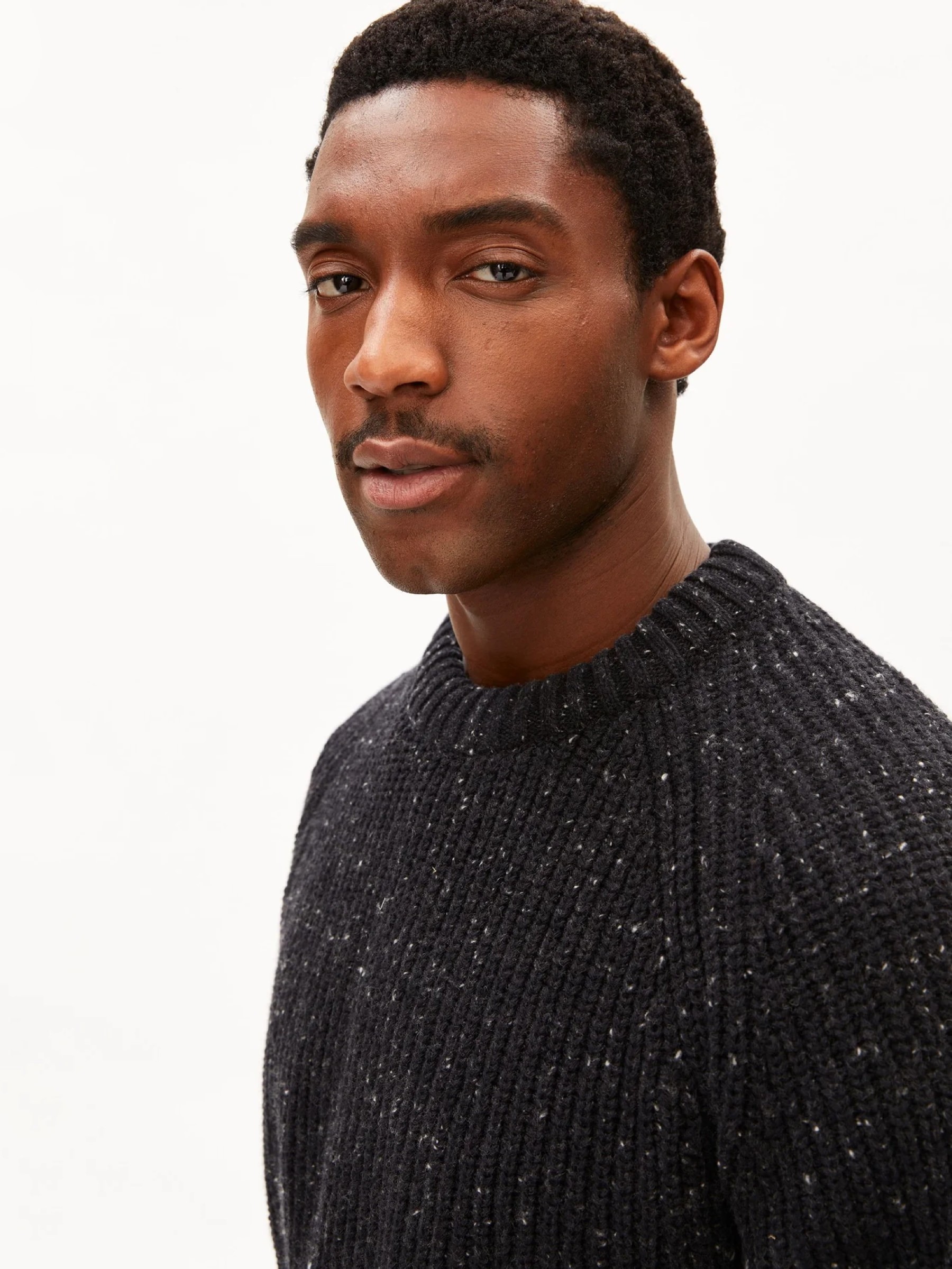 Pullover Kiaano Tweed black Armedangels
