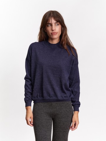 Pullover Arvo Sweater navy blue Jungle Folk