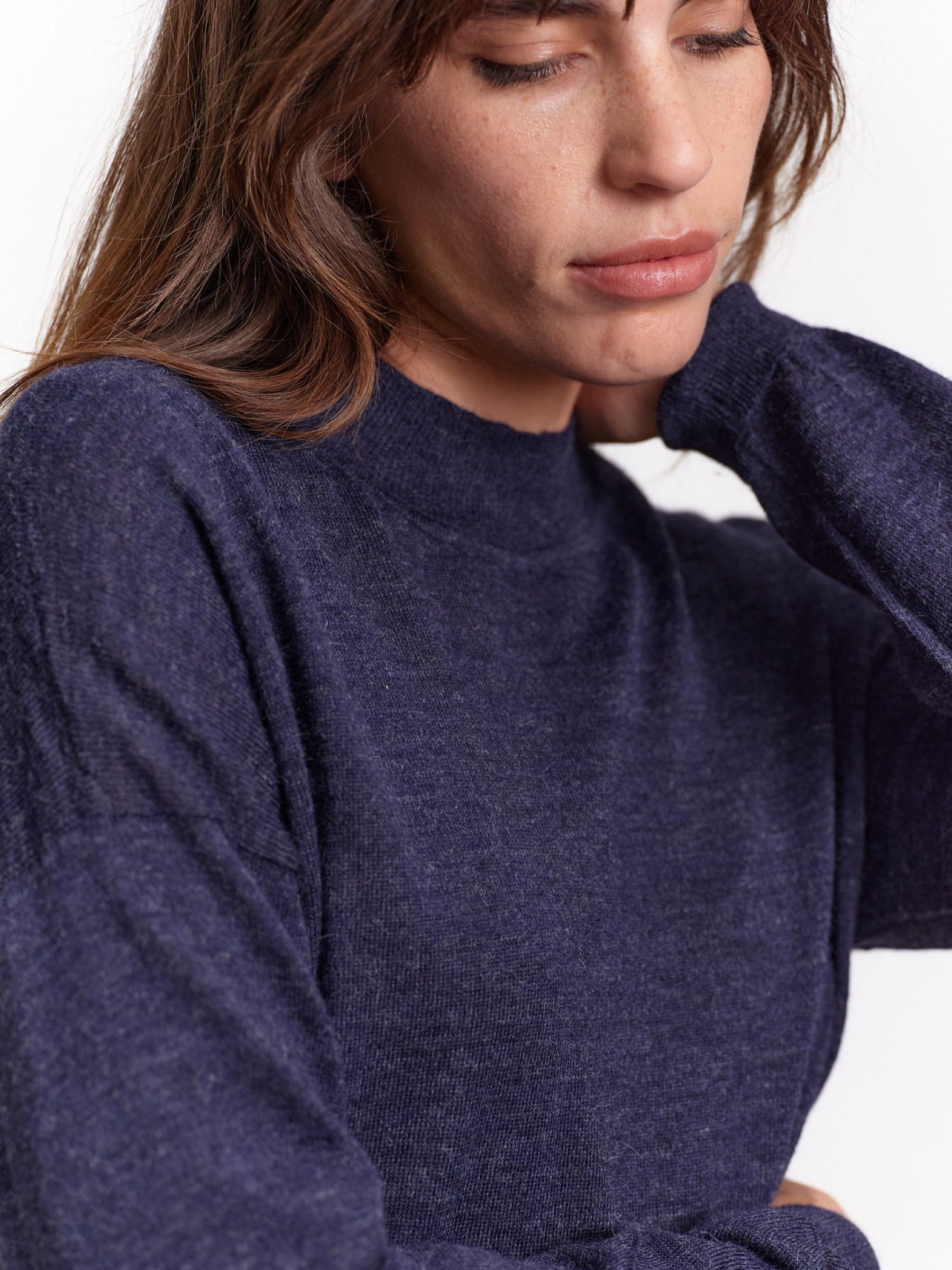 Pullover Arvo Sweater navy blue Jungle Folk