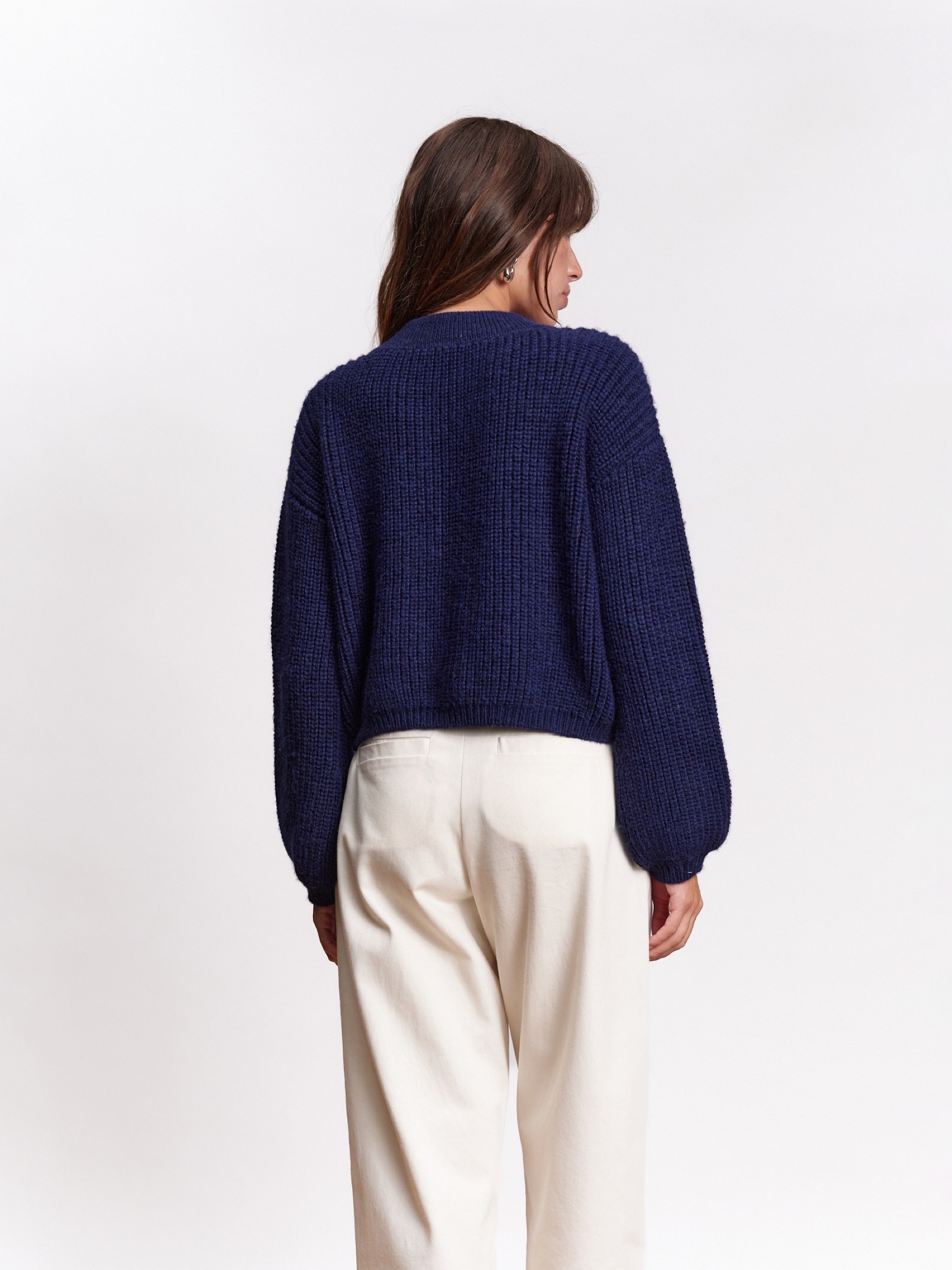Strickjacke Knit Cardigan Tosca navy blue Jungle Folk