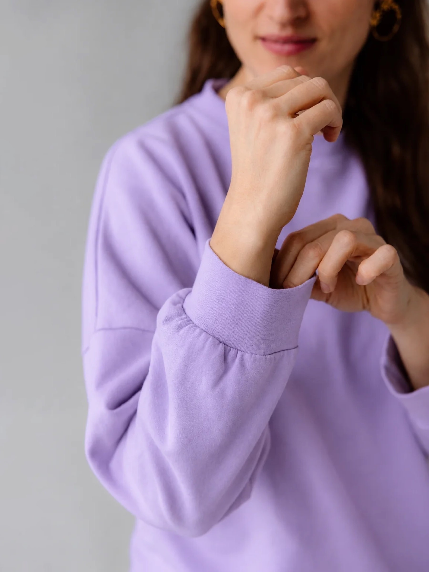 Pullover lavendel pure ANDREA