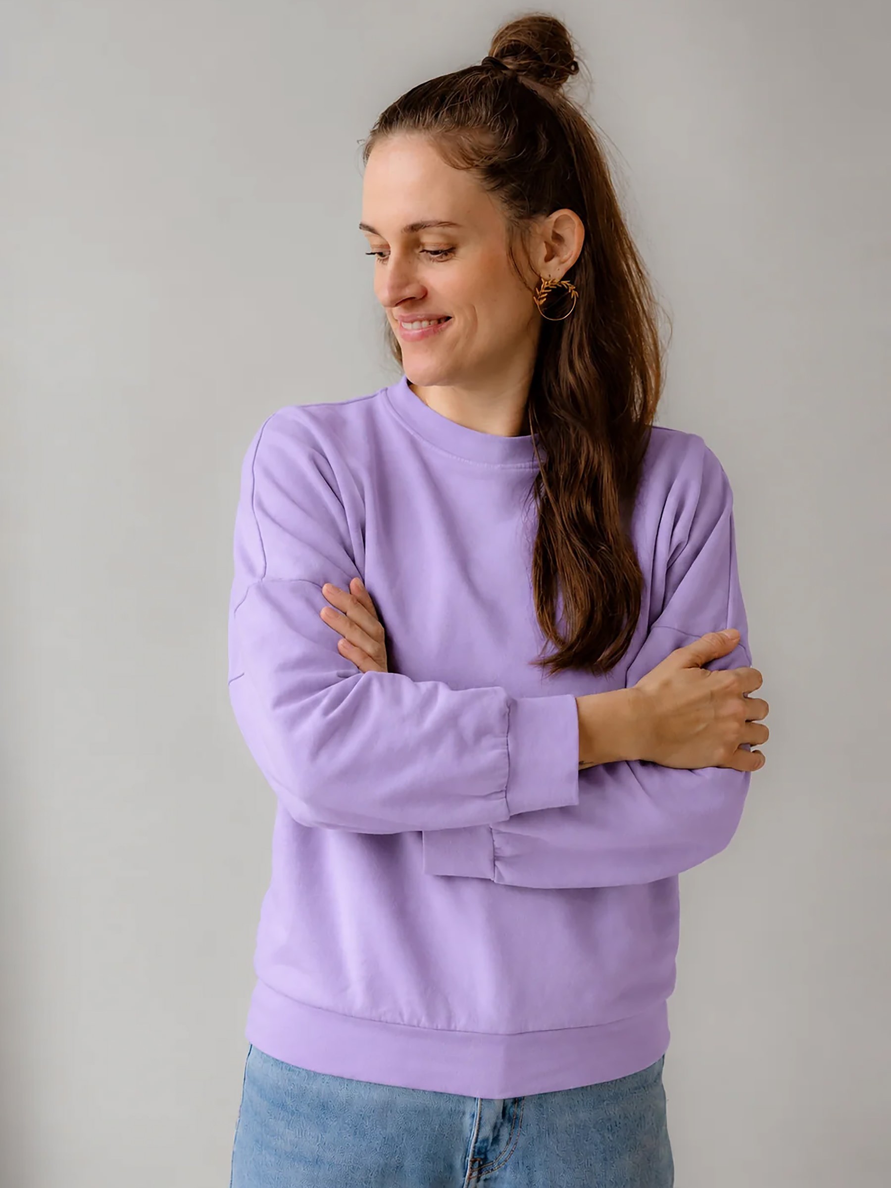 Pullover lavendel pure ANDREA
