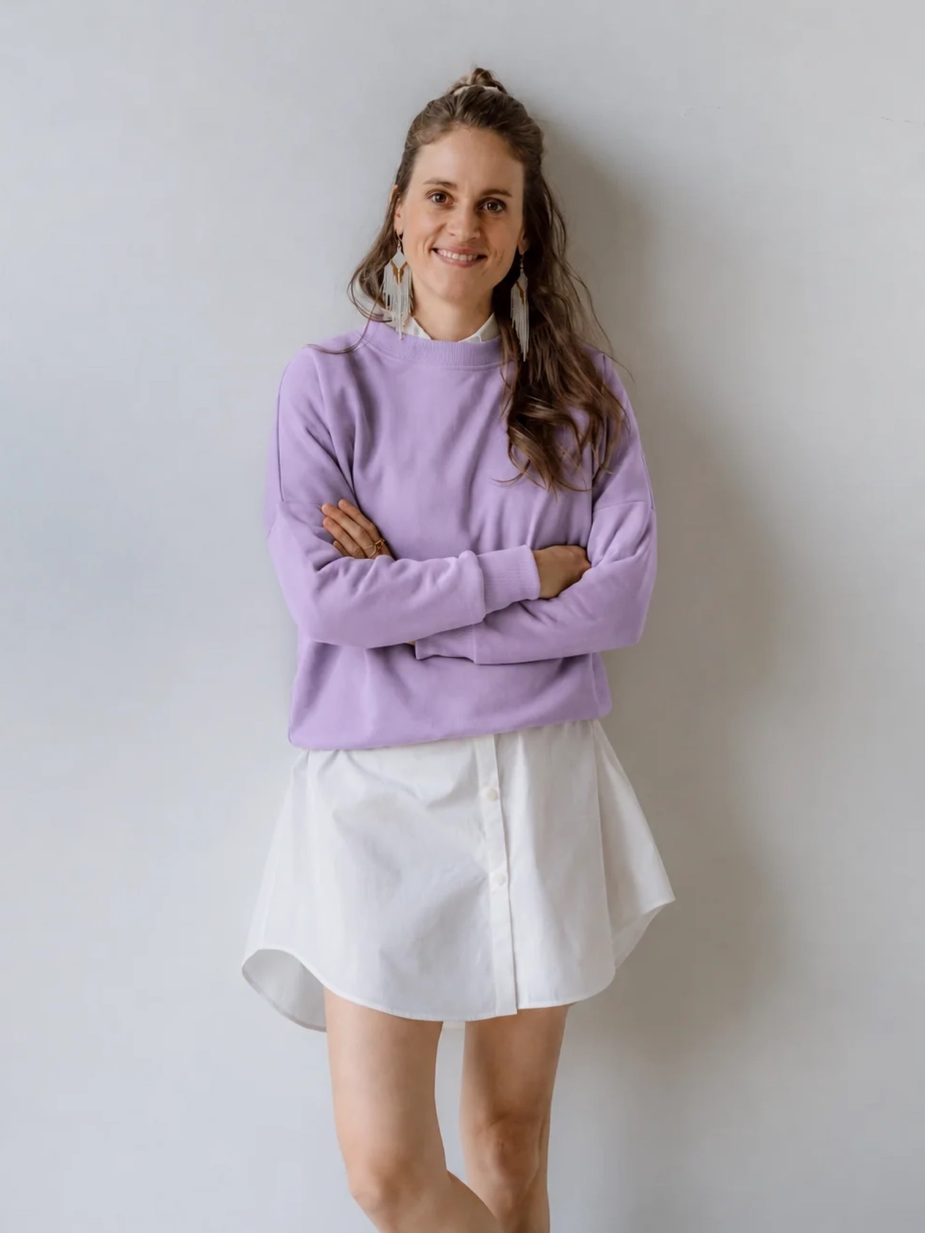 Pullover lavendel pure ANDREA