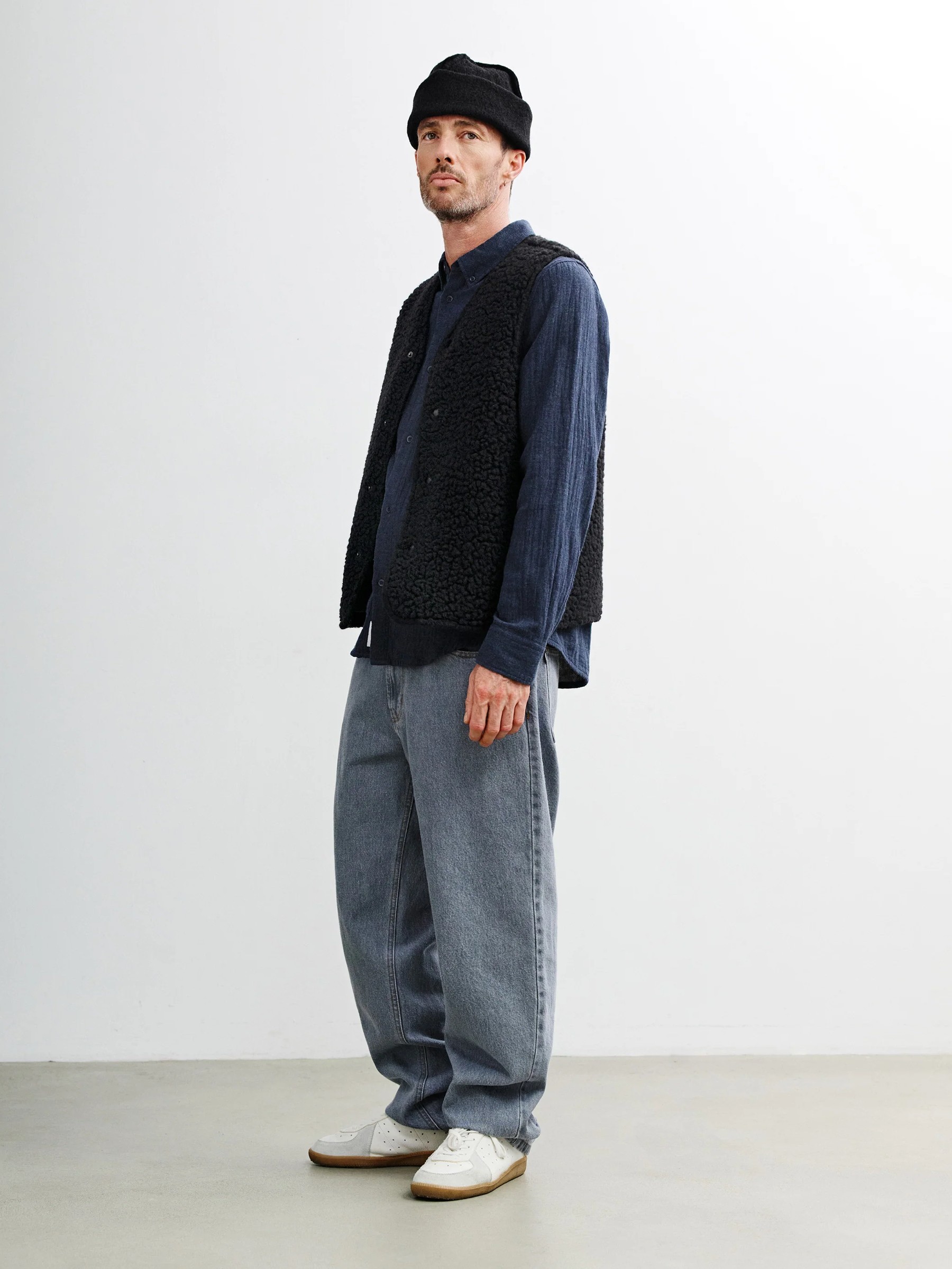 Weste Sherpa Vest true black Rotholz