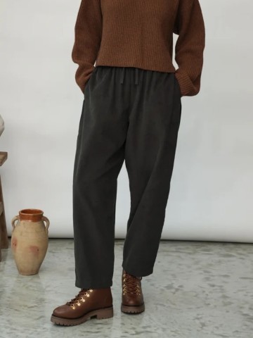 Hose Orla charcoal Beaumont Organic