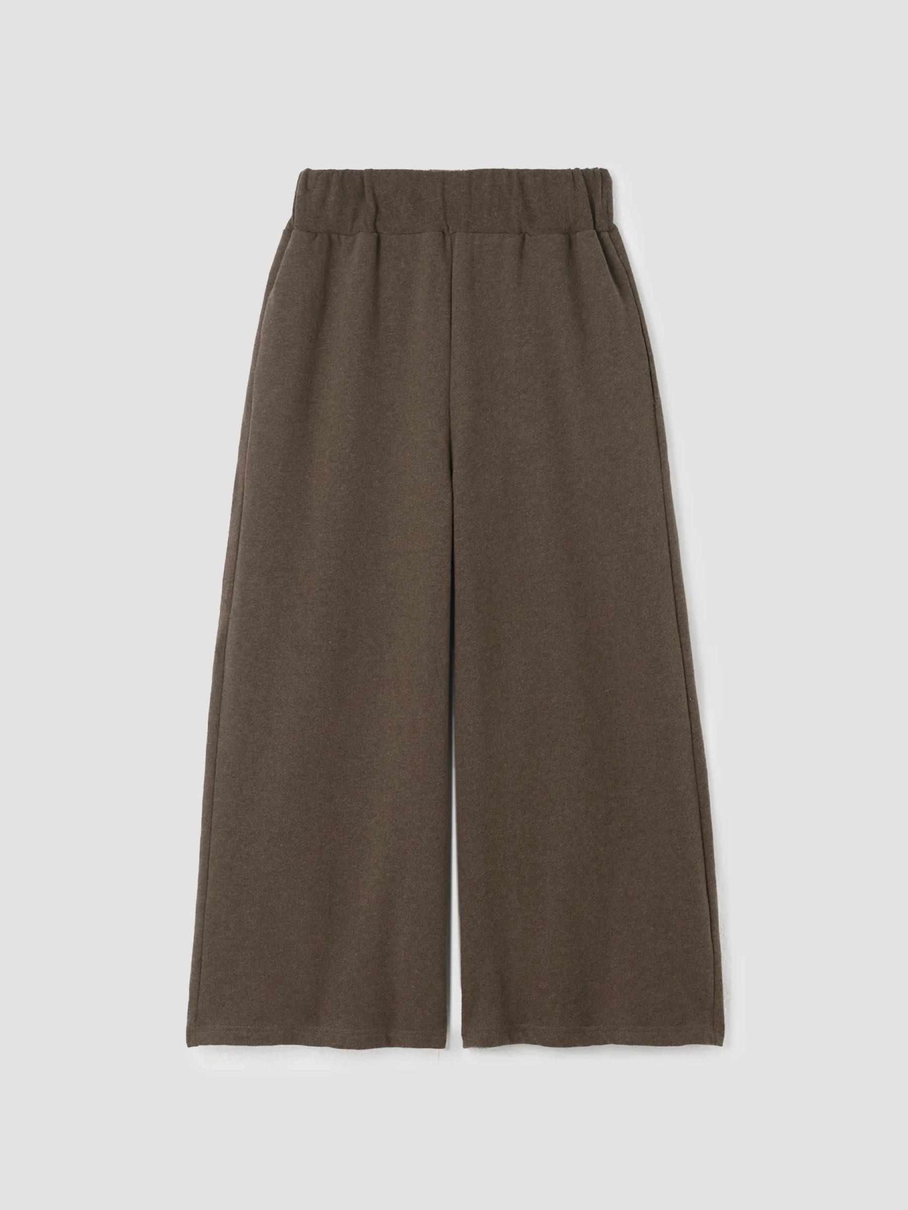 Hose Nicky brown marl Beaumont Organic