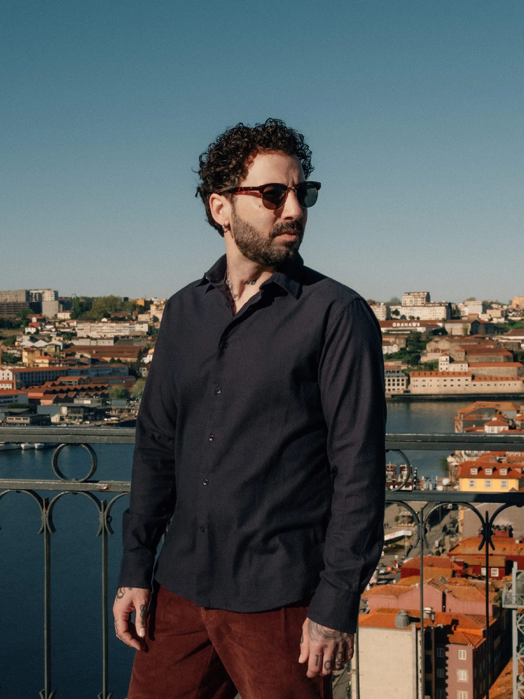 Hemd Flannel Shirt Castanio marine Carpasus