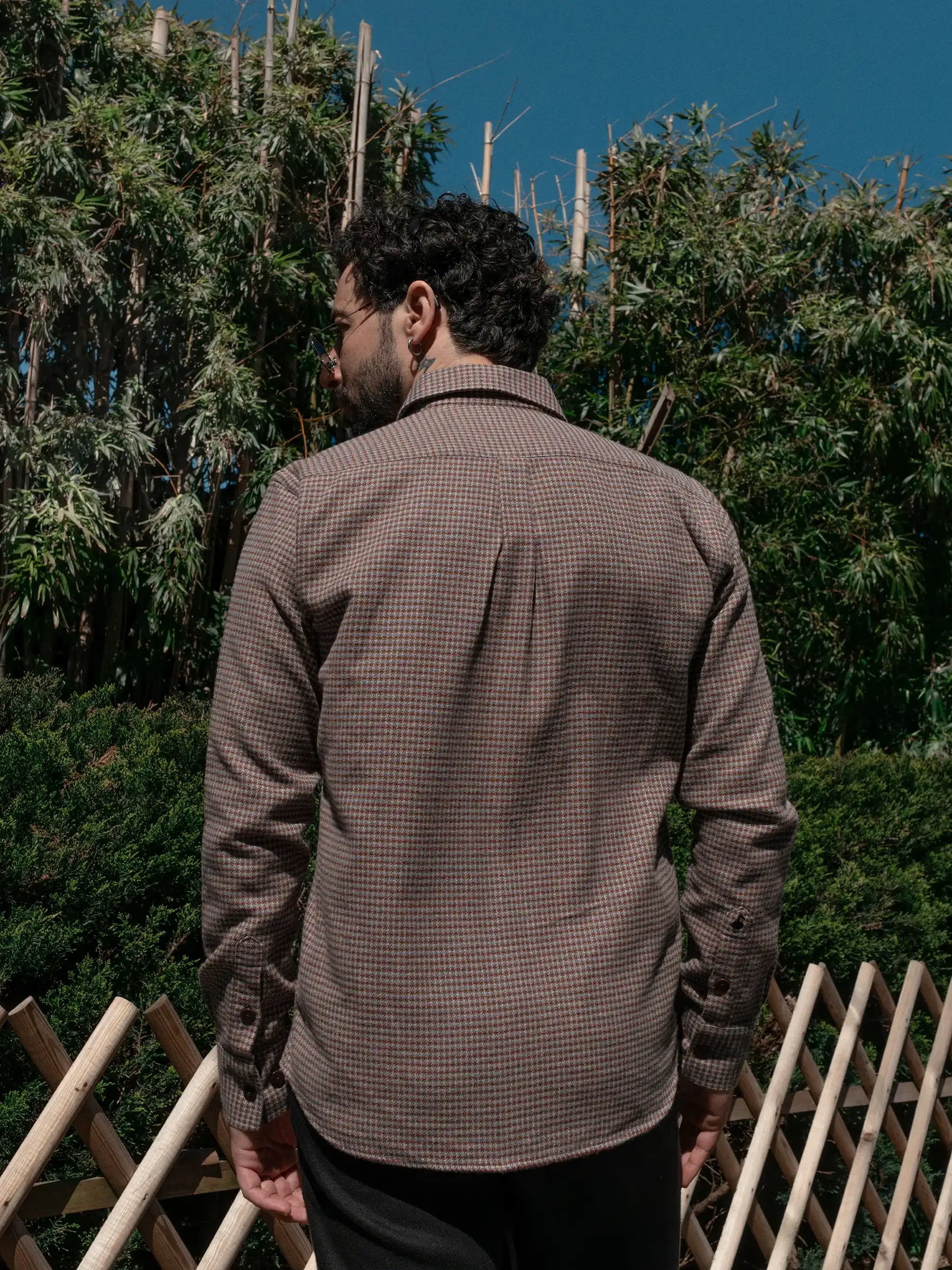 Hemd Flannel Shirt Kili brown Carpasus