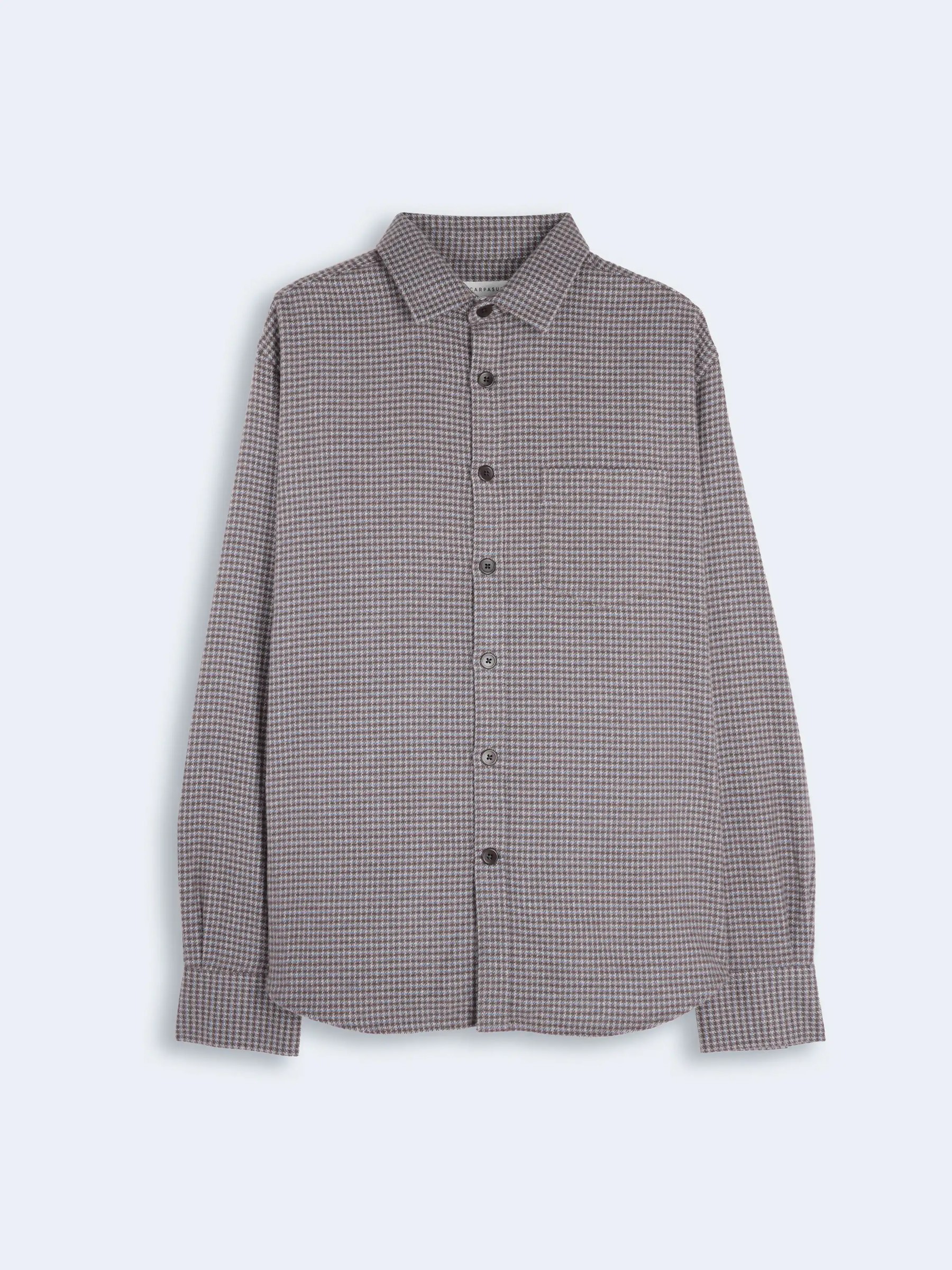 Hemd Flannel Shirt Kili brown Carpasus