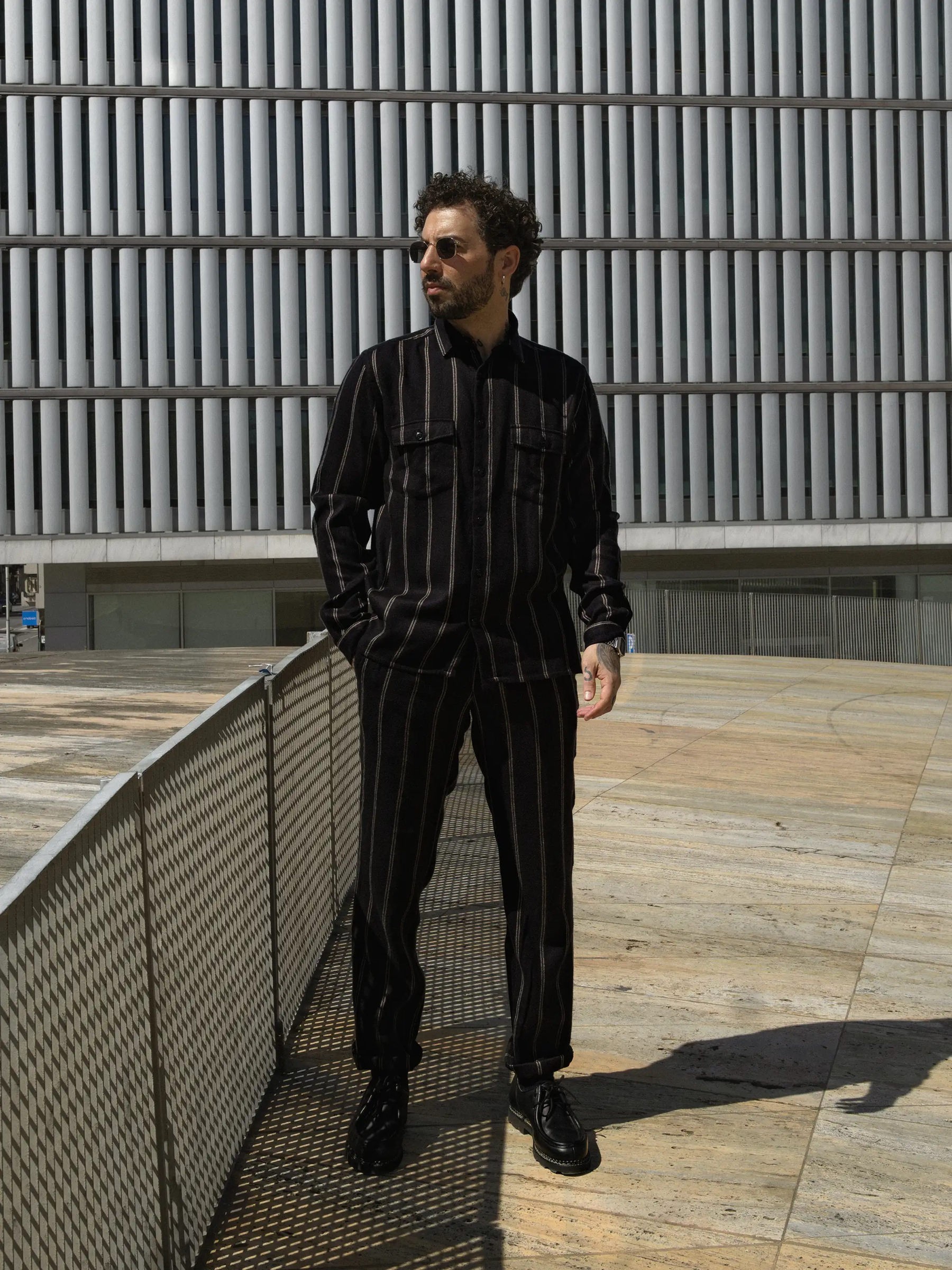 Hemd Flannel Shirt Gira striped Carpasus