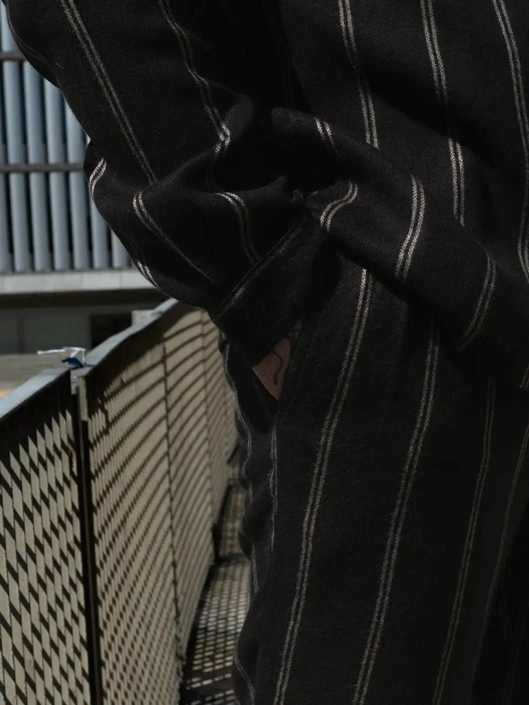 Hose Flannel Trousers Gira striped Carpasus