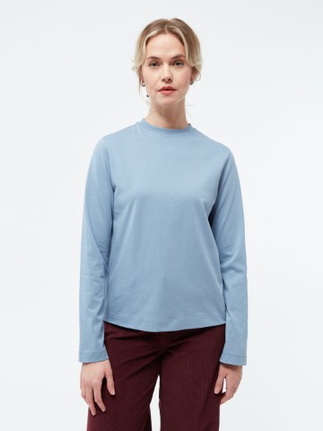 Longsleeve Rosalie frosty blue Givn Berlin