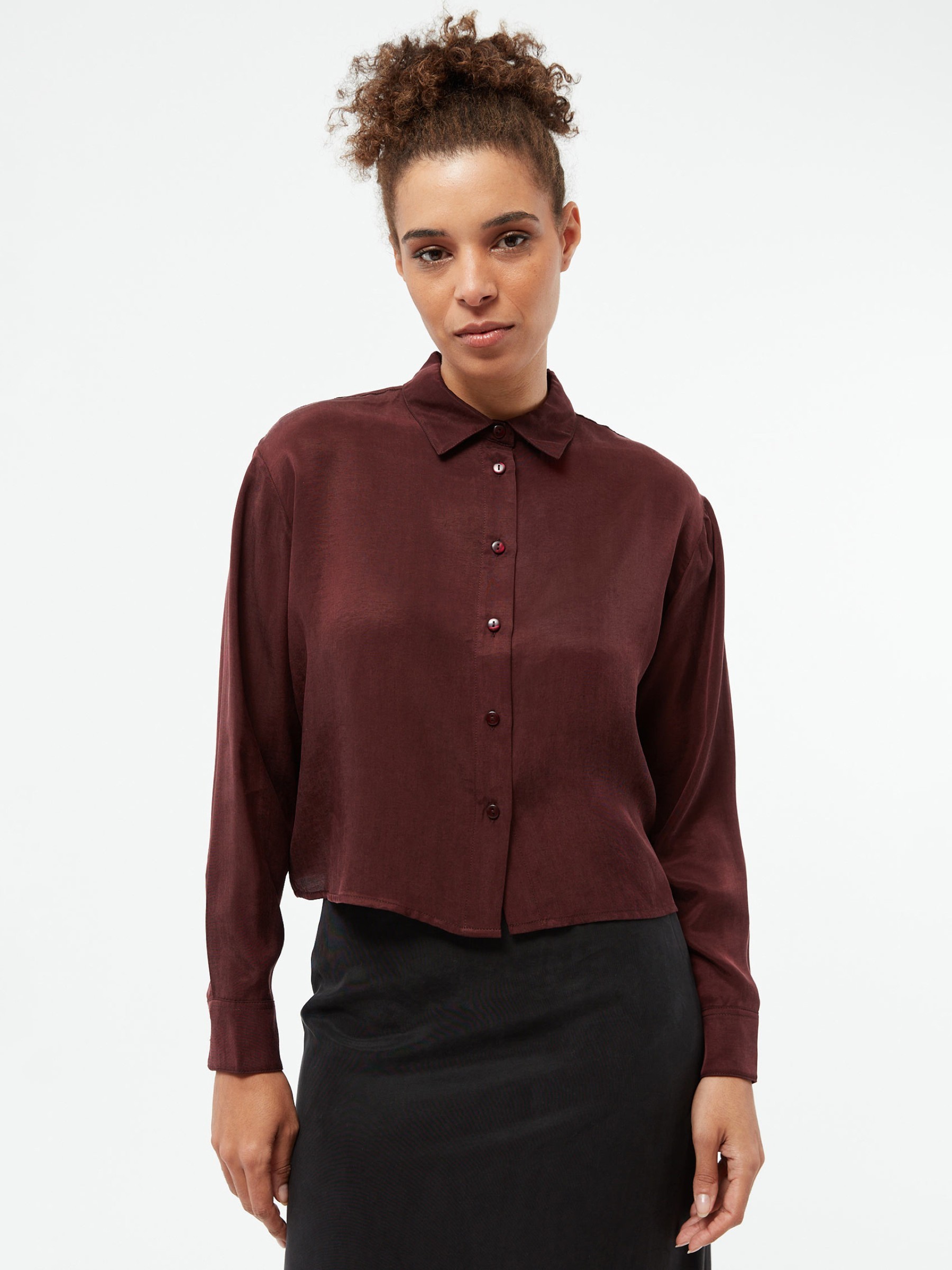 Bluse Savannah wine red Givn Berlin