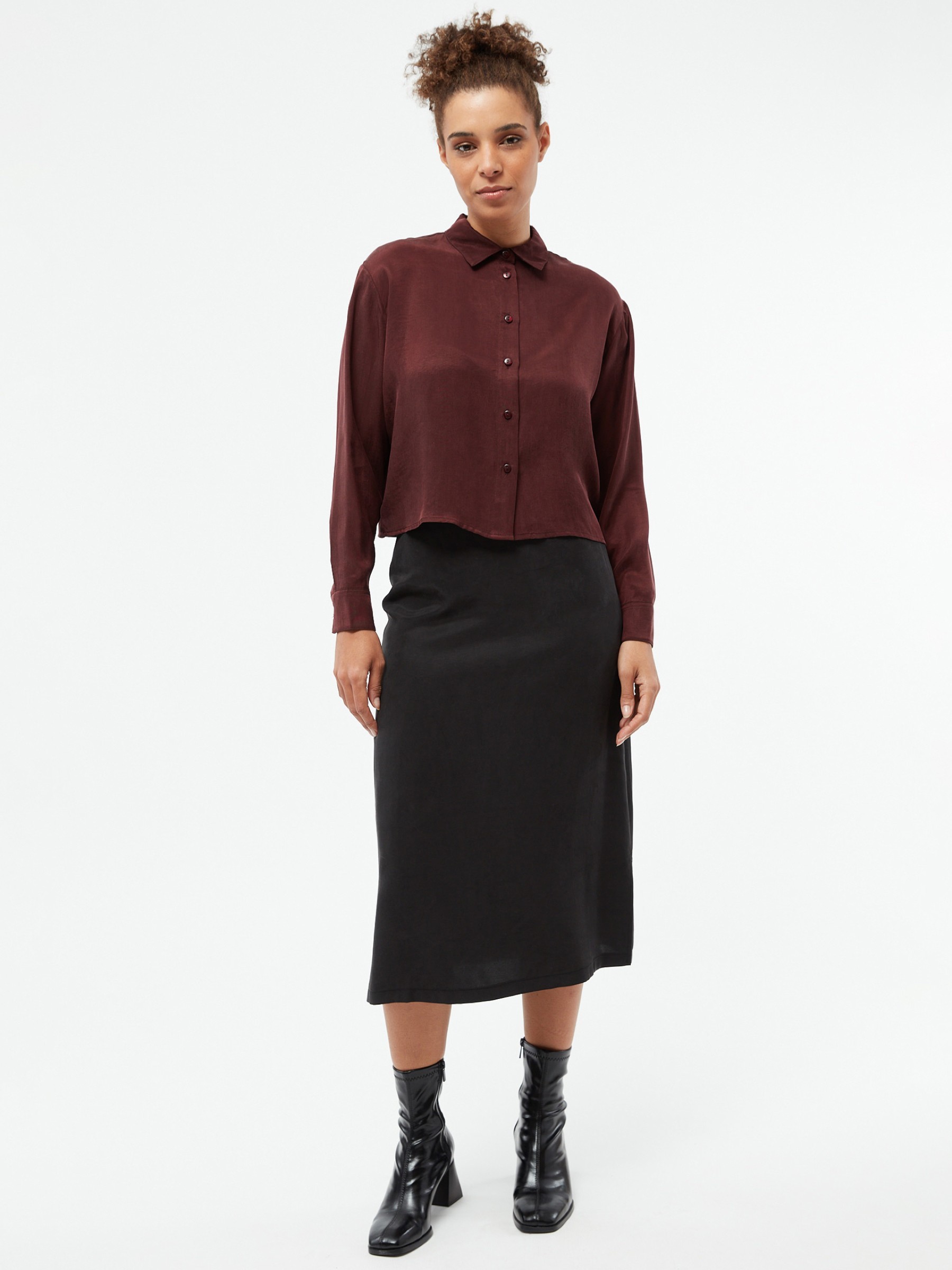 Bluse Savannah wine red Givn Berlin