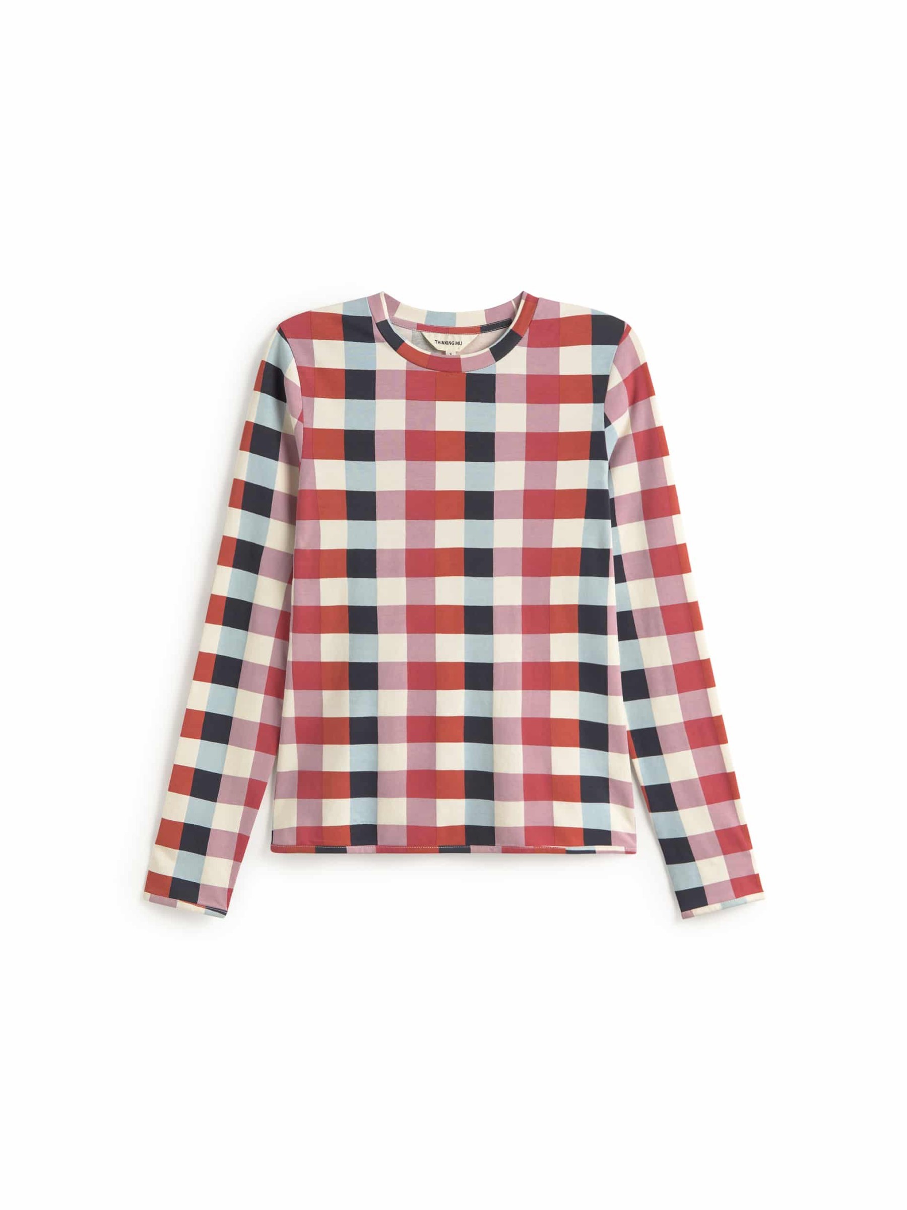 Longsleeve Brisa Top cheshire checks Thinking Mu