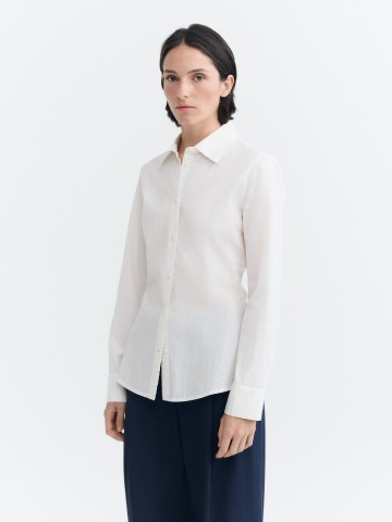 Bluse Katha Blouse white Thinking Mu
