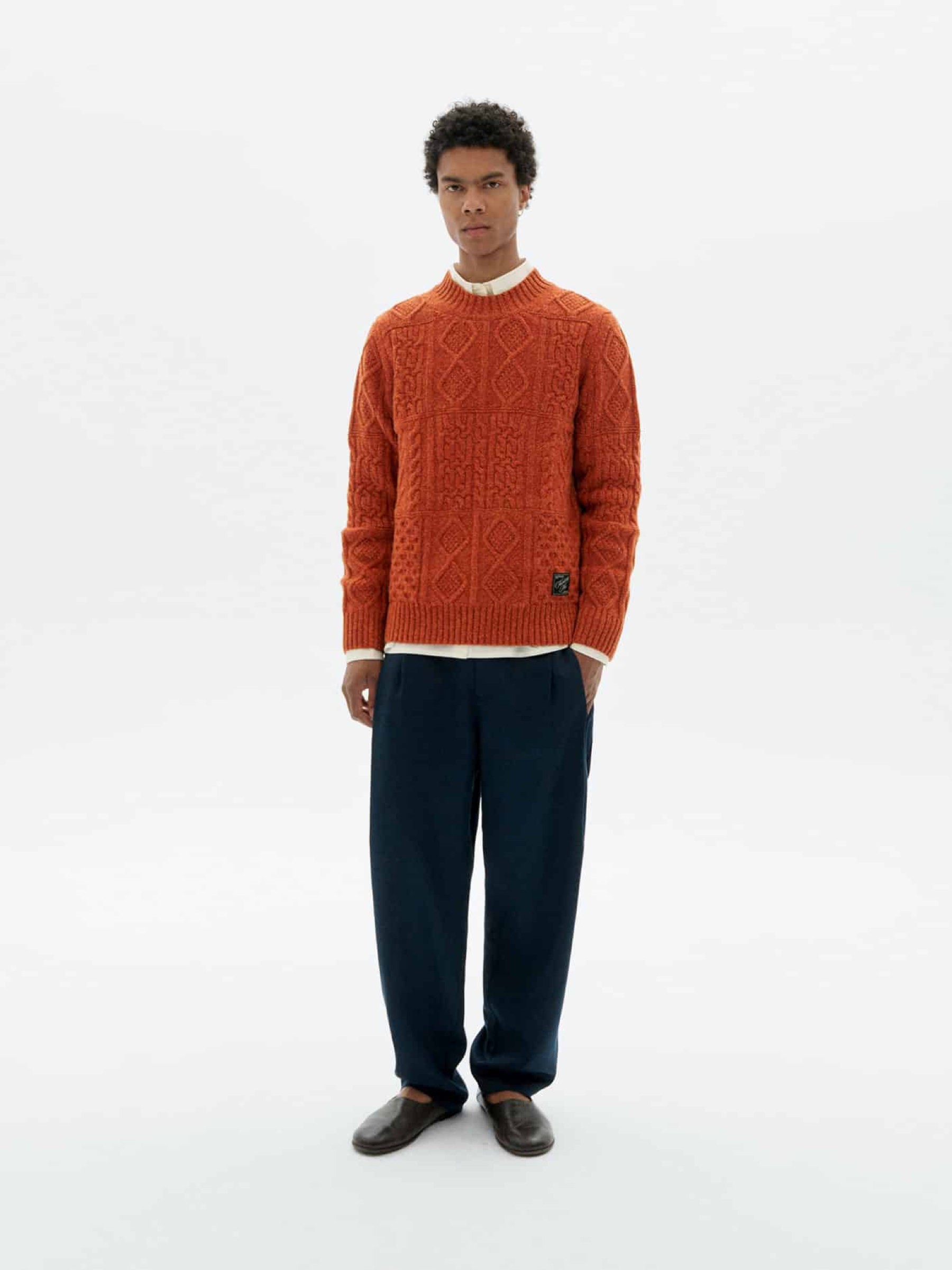 Hose Sigurd Pants navy Thinking Mu