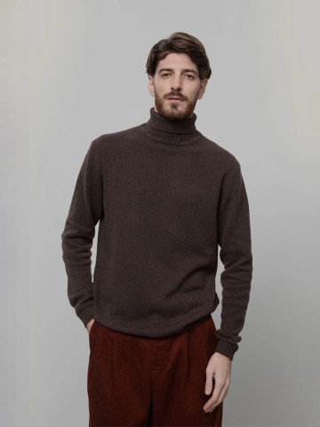 Pullover Dimitri brown corteccia Rifo