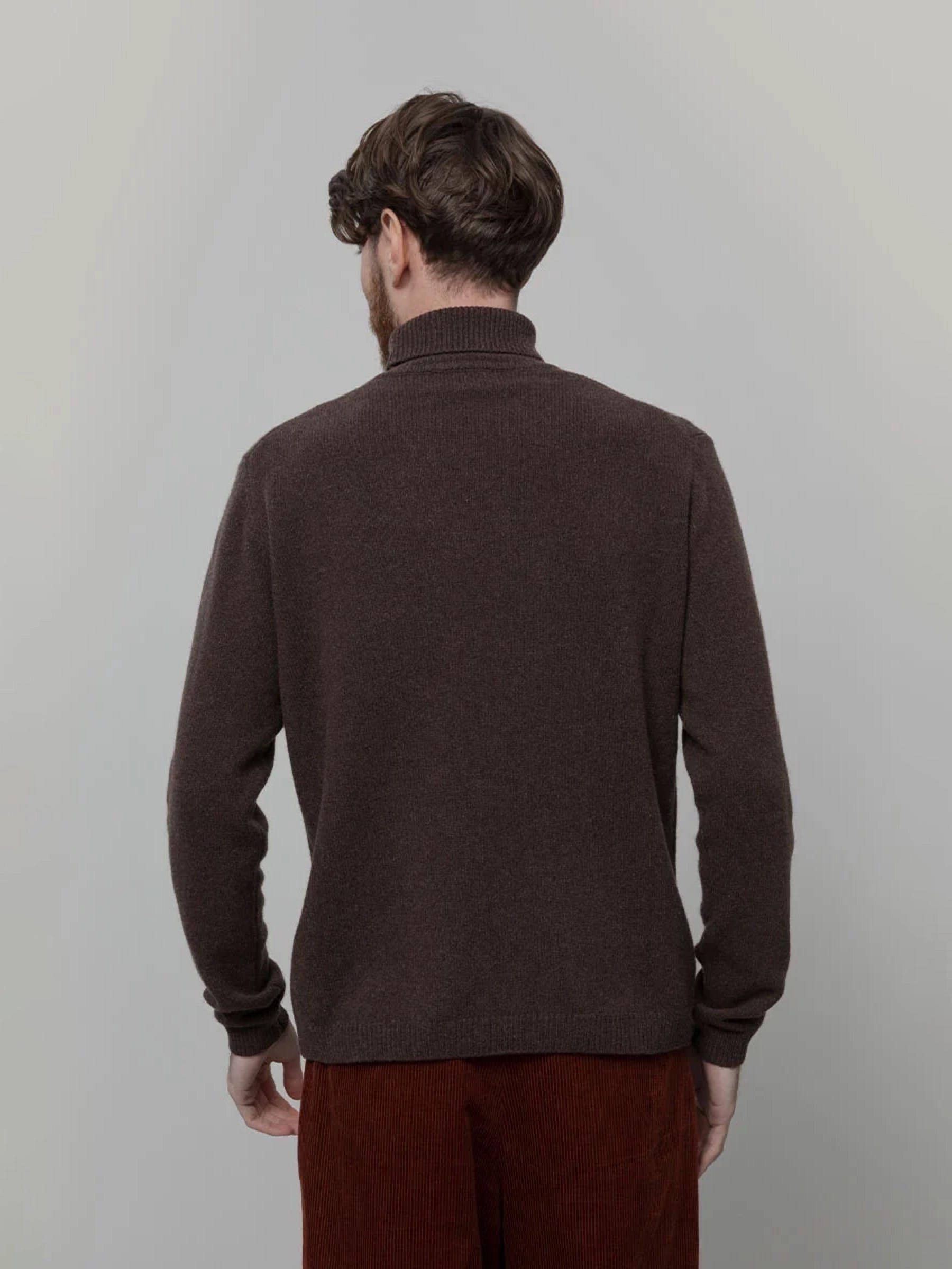 Pullover Dimitri brown corteccia Rifo