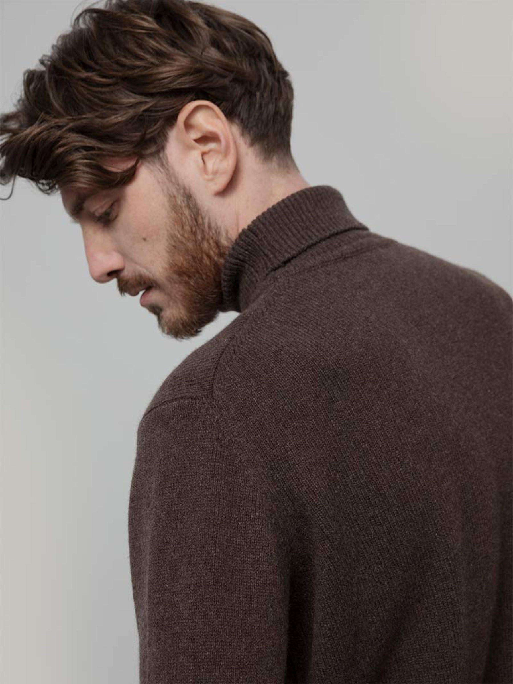 Pullover Dimitri brown corteccia Rifo