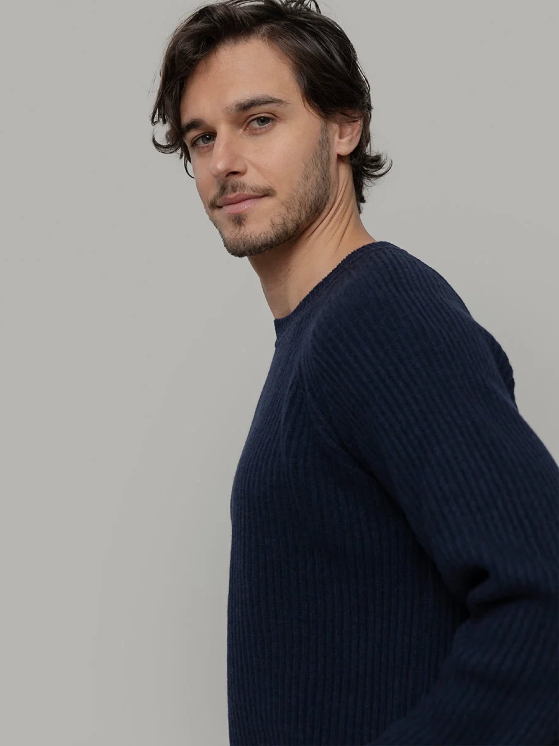Pullover Sante blue mora Rifo