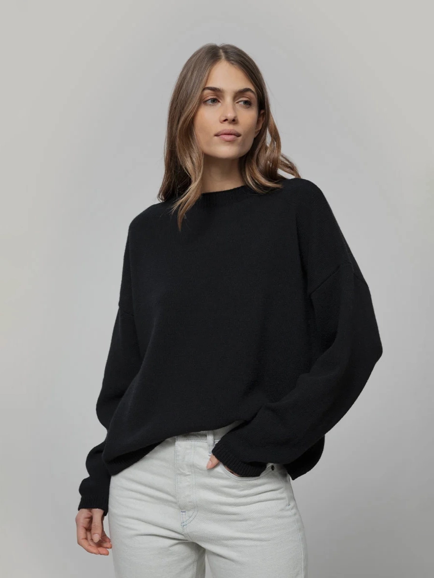 Pullover Marilena black ardesia Rifo