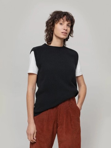 Weste Angela black ardesia Rifo