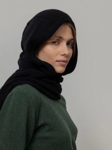 Schal Ilenia black ardesia Rifo