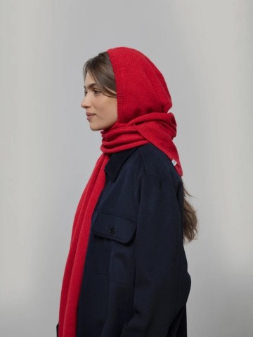 Schal Ilenia red papavero Rifo