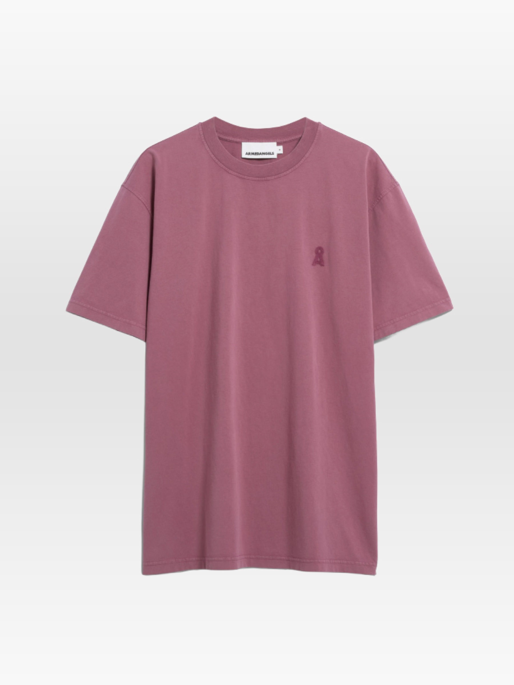 Iconic Å Maarkos GD T-Shirt velvet ember washed Armedangels