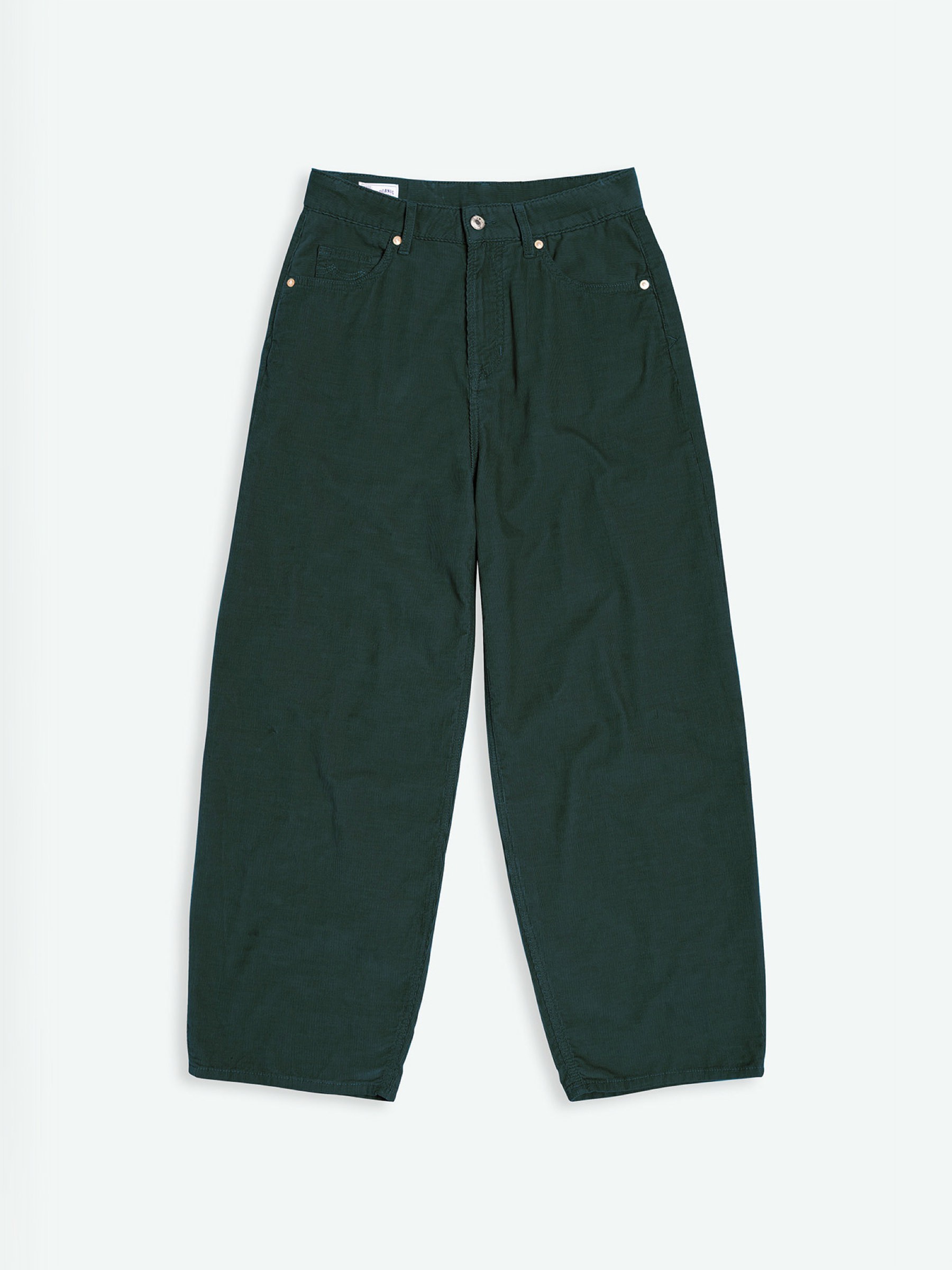 Hose Leila Cord dark green cord Kings of Indigo – K.O.I.