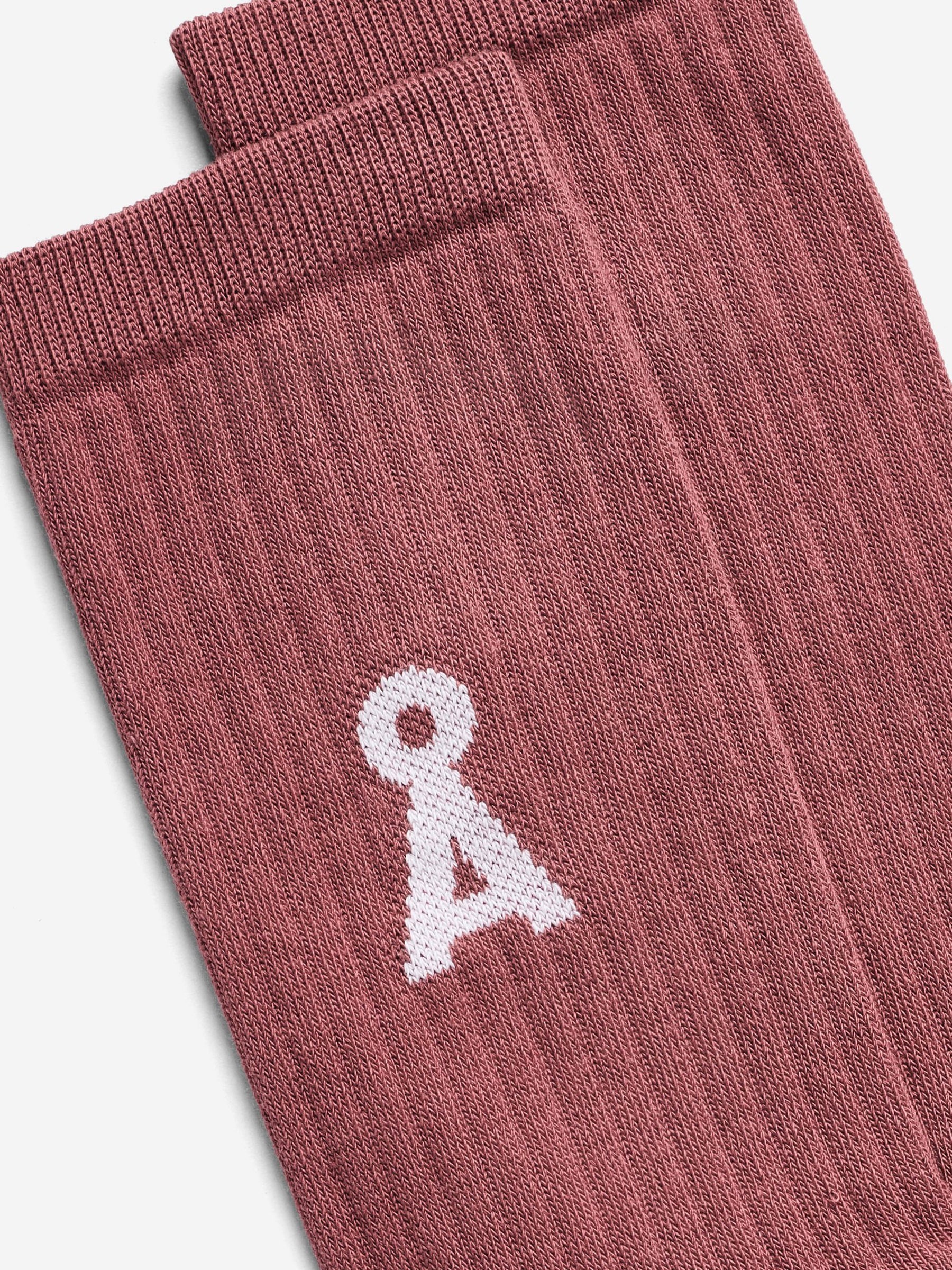 Socken Saamus Bold velvet ember Armedangels